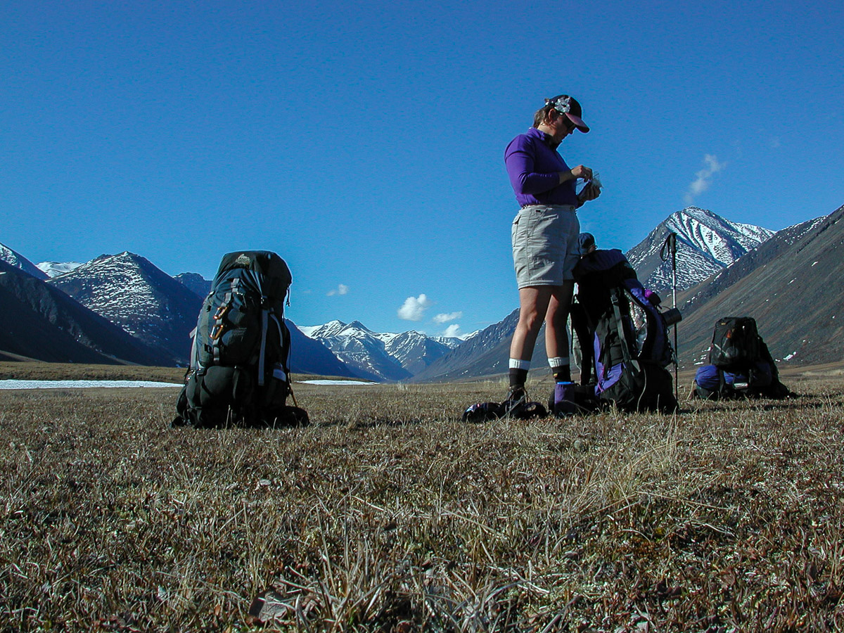 Day 2 - Hike Down the Jago River Valley to Lake Camp