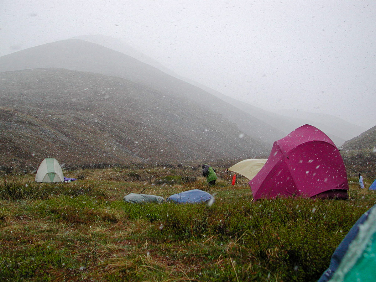 Day 10 - Climb Over a Foggy 4000' Pass and Descend into High Camp